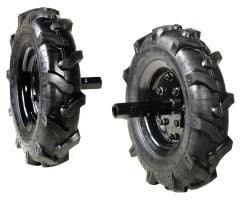 Çapa Makinası Tekeri 400/8 ve AKS Takımı (Yağmur, Flash, Kaan, Bolat)