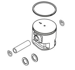 Echo CS-3510 Orijinal Piston Takımı