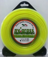 NYLGRASS 6 KÖŞE SARI TIRPAN MİSİNASI (ITALYAN)