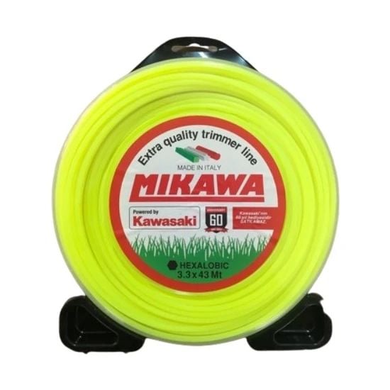 MIKAWA 6 KÖŞE 3,3MM 43 METRE SARI TIRPAN MİSİNASI