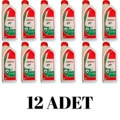 CASTROL 2T 2 ZAMANLI YAĞ 12 ADET