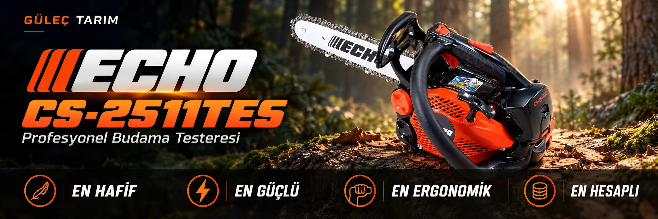 ECHO CS-2511TES benzinli budama testeresi